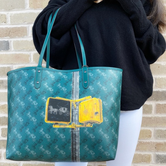 Coach reversible tote - Picture 6 of 8